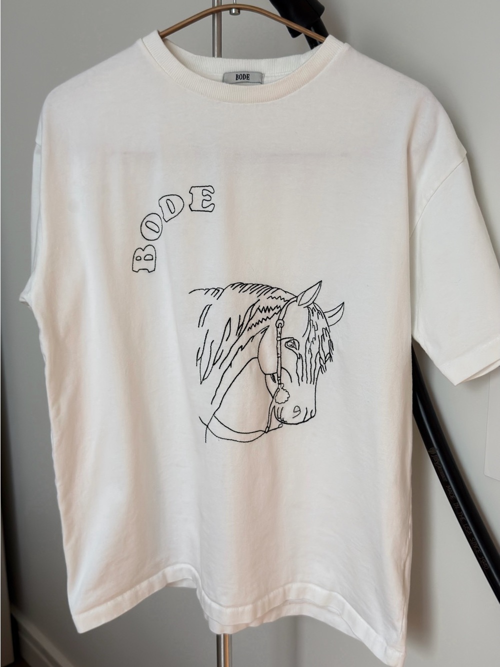 Bode Iconic Horse Shirt